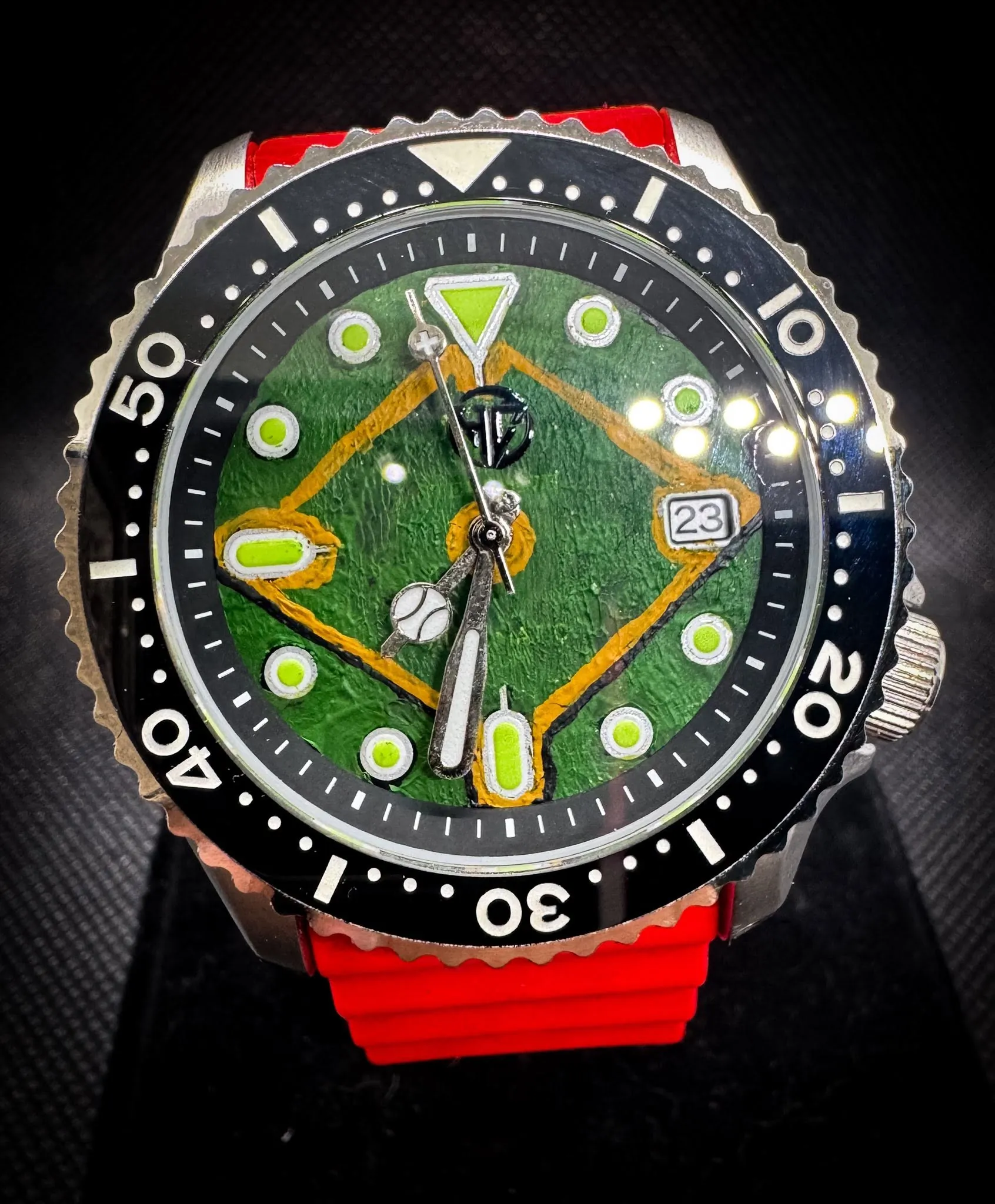 Baseball-Themed Steeldive Birthday Build custom build — Reno