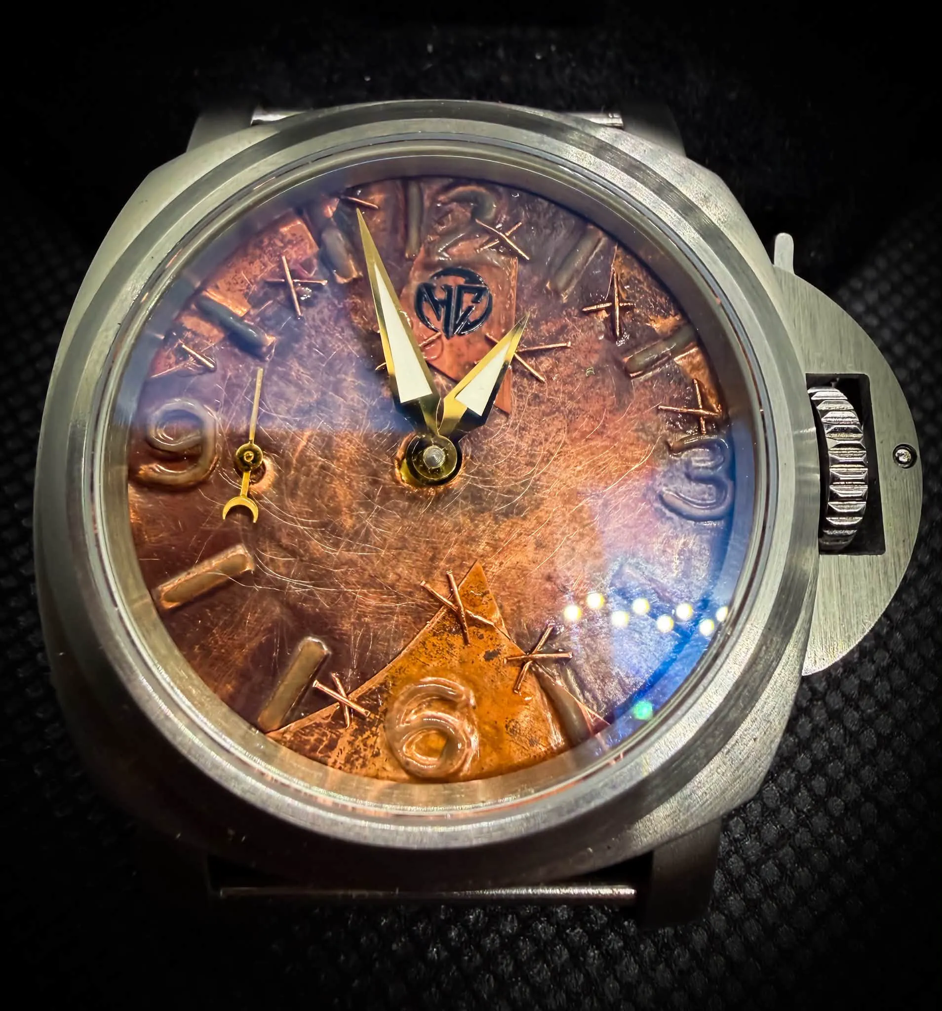Brushed Stainless Pan ETA 6497 custom build — Reno